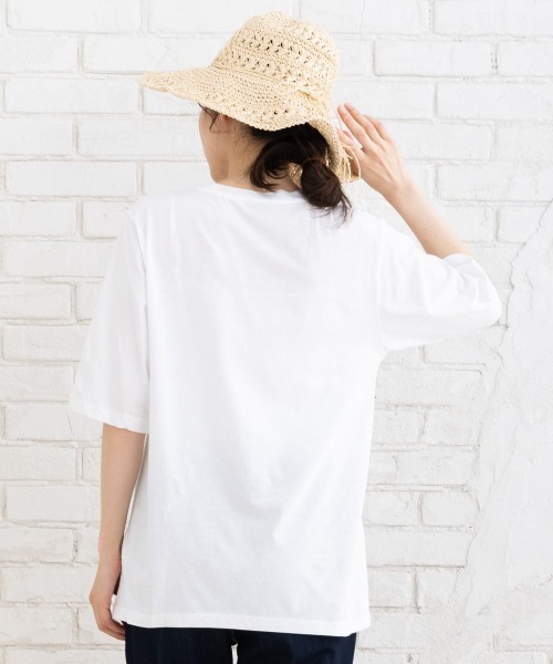 sabstreet my standard(サブストリートマイスタンダード)の「KAFFE アソートTシャツ(Tシャツ/カットソー・レディース・サックスブルー・38)」の7枚目の写真