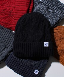 oMA チェック柄ビーニー ブラック oMA /Skull Logo Beanie (Black) | BINGOSTAR ・ ビン