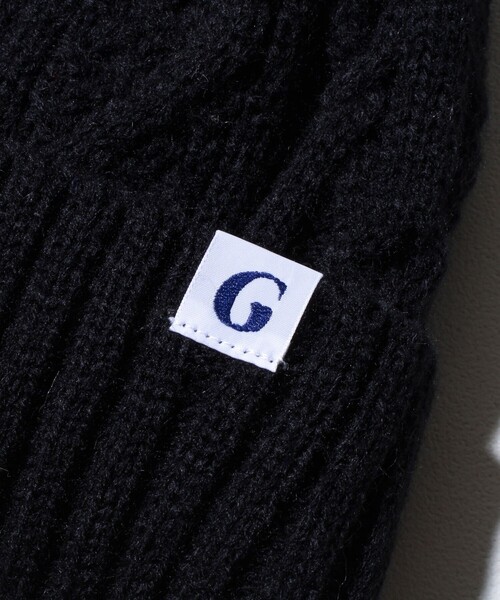 GLOSTER（グロスター）の「【GLOSTER/グロスター】裏ボア ケーブルワッチ ニット帽（ニットキャップ/ビーニー・メンズ・グレー系その他/ブラック/グレー/ブラック系その他/ワインレッド/テラコッタ・FREE）」の15枚目の写真