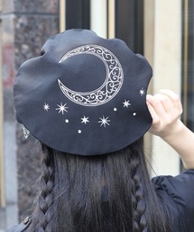 axes femme | 星モチーフ刺繍ベレー(ハンチング/ベレー帽)