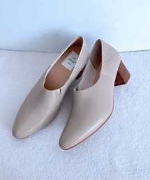 enchanted（エンチャンテッド）の「本革サイドスリットエラスティックブーティ（ブーツ）」