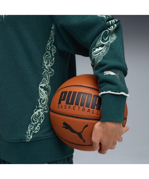 PUMA(プーマ)の「PUMA プーマ ウィメンズ バスケットボール Hoops x ハリーポッター フーディ(Tシャツ/カットソー・レディース・グリーン・X-SMALL/LARGE/SMALL/MEDIUM)」の4枚目の写真