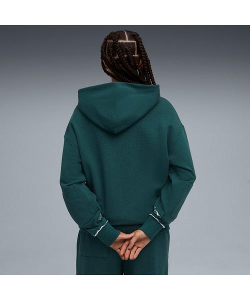 PUMA(プーマ)の「PUMA プーマ ウィメンズ バスケットボール Hoops x ハリーポッター フーディ(Tシャツ/カットソー・レディース・グリーン・X-SMALL/LARGE/SMALL/MEDIUM)」の5枚目の写真