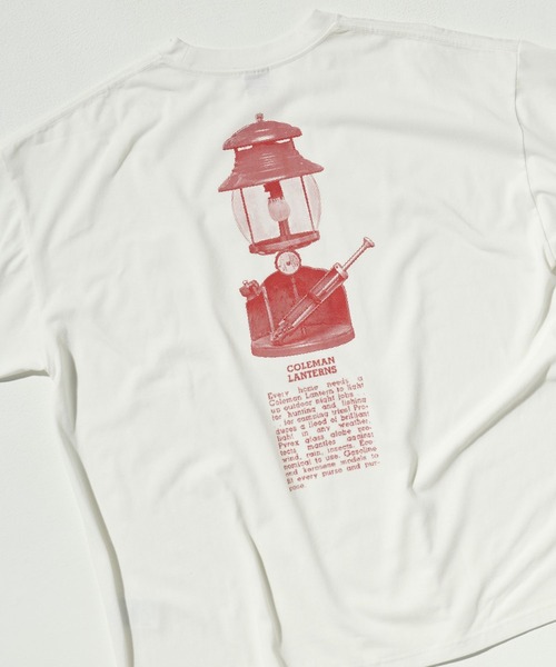 COLEMAN（コールマン）の「【Coleman×TAKEDA BBQwith BAYFLOW】ランタンプリントTシャツ（Tシャツ/カットソー・メンズ・チャコール/ホワイト/レッド・MEDIUM/LARGE）」の21枚目の写真