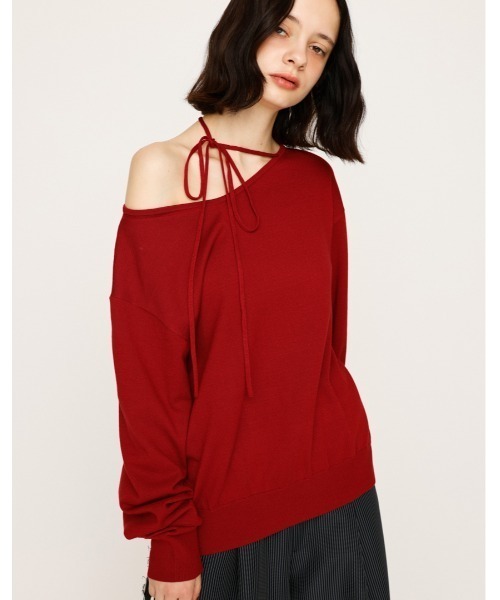 SLY（スライ）の「ASYMMETRY NECK LOOSE TOPS アシンメトリー ネック