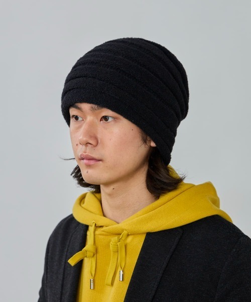 OVERRIDE（オーバーライド）の「OVERRIDE  REVERSE RIDGE BEANIE / オーバーライド（ニットキャップ/ビーニー・メンズ・ブラック/ライトブルー/グレー/グリーン・57~59cm）」の22枚目の写真