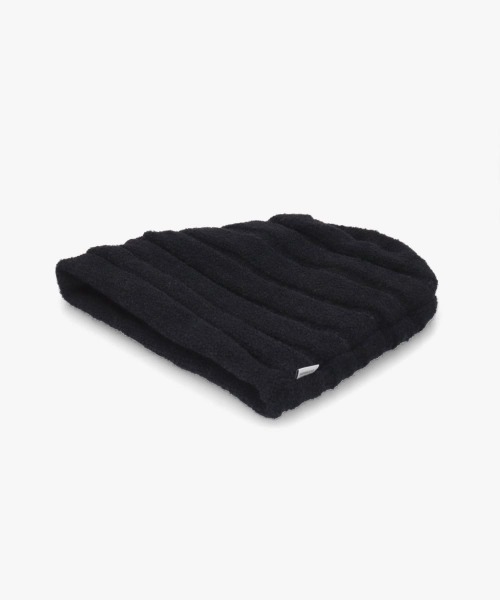 OVERRIDE（オーバーライド）の「OVERRIDE  REVERSE RIDGE BEANIE / オーバーライド（ニットキャップ/ビーニー・メンズ・ブラック/ライトブルー/グレー/グリーン・57~59cm）」の7枚目の写真