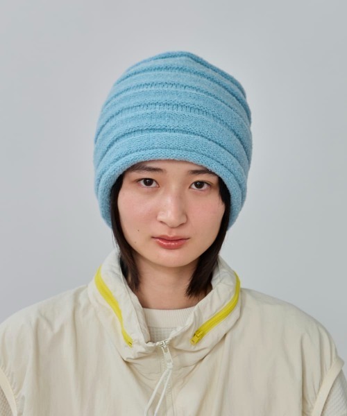 OVERRIDE（オーバーライド）の「OVERRIDE  REVERSE RIDGE BEANIE / オーバーライド（ニットキャップ/ビーニー・メンズ・ブラック/ライトブルー/グレー/グリーン・57~59cm）」の17枚目の写真