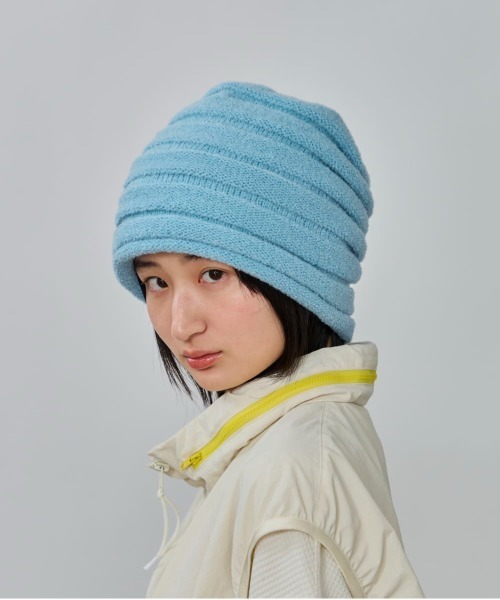 OVERRIDE（オーバーライド）の「OVERRIDE  REVERSE RIDGE BEANIE / オーバーライド（ニットキャップ/ビーニー・メンズ・ブラック/ライトブルー/グレー/グリーン・57~59cm）」の18枚目の写真