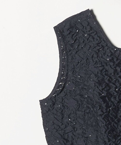 UNITED ARROWS(ユナイテッドアローズ)の「ジャガード ワンピース(ワンピース・レディース・ブラック/ネイビー・FREE)」の14枚目の写真