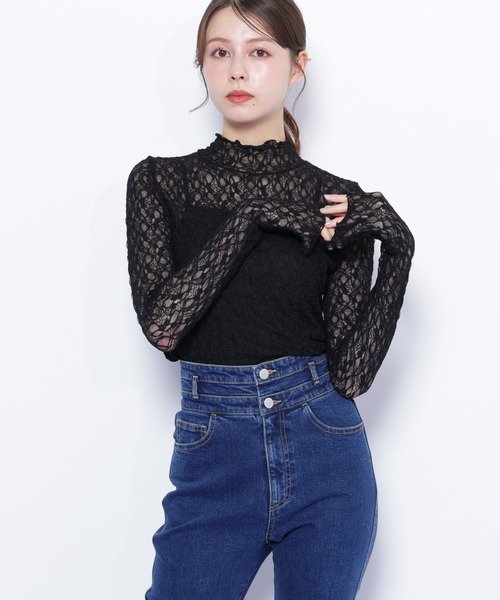 JILL by JILL STUART（ジルバイジルスチュアート）の「◇フレアデニムパンツ（デニムパンツ・レディース・ブルー/ネイビー・SMALL/MEDIUM）」の22枚目の写真