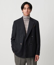 ユナイテッドアローズ　ダブル　リネン　テーラードジャケット　紺 36 ネップ　1 楽天市場】【SALE／50%OFF】リネンライク ダブル ジャケット