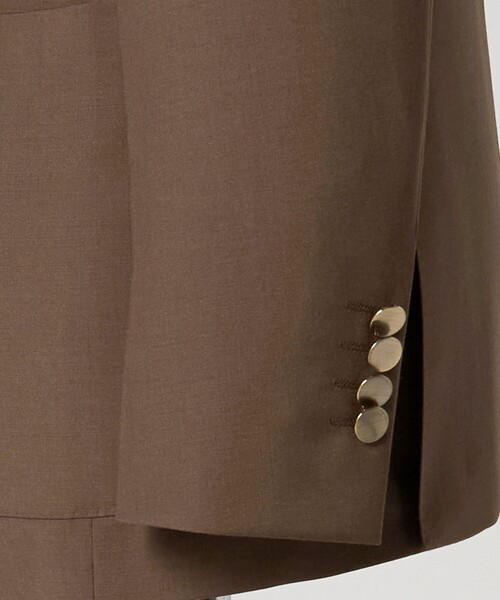 ウール モヘヤ 4ボタン ダブルブレストブレザー S‐MODEL（テーラード