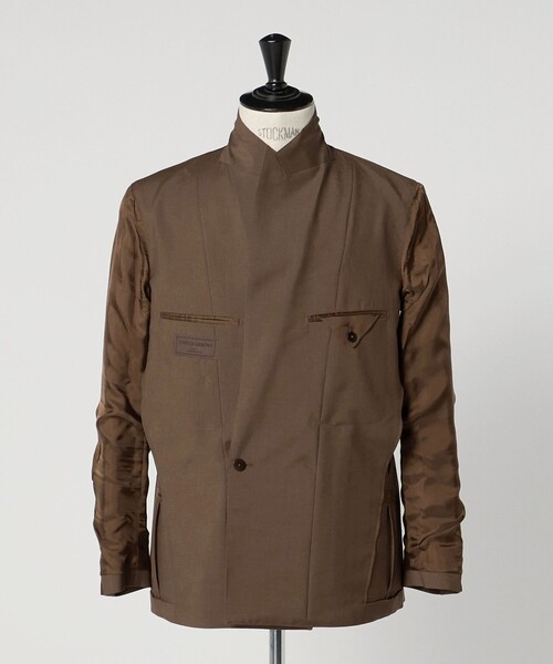 ウール モヘヤ 4ボタン ダブルブレストブレザー S‐MODEL（テーラード