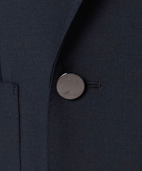 UNITED ARROWS（ユナイテッドアローズ）の「ウール モヘヤ 4ボタン ダブルブレストブレザー S‐MODEL（テーラードジャケット・メンズ・ネイビー/モカ・50/46/48/44）」の22枚目の写真