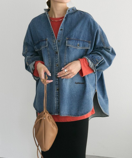 PUAL CE CIN（ピュアルセシン）の「コットンシアーカットソー（Tシャツ/カットソー・レディース・オフホワイト/ブラック/ベージュ系/オレンジ系・FREE）」の21枚目の写真