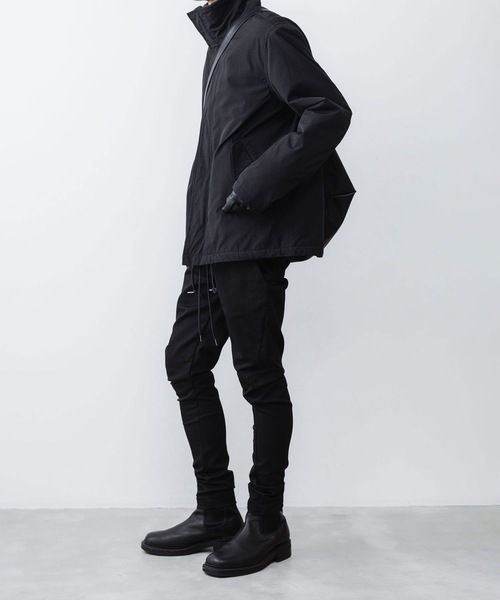ATTACHMENT(アタッチメント)の「【 LIMITED 】ラバーストレッチツイル スリーディメンショナルパンツ / RUBBER STRETCH TWILL THREE DIMENSIONAL PANTS(その他パンツ・メンズ・ブラック・1/2/3/4)」の10枚目の写真