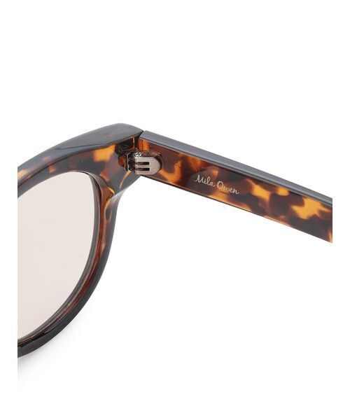 Mila Owen(ミラオーウェン)の「カラーレンズセルフレームダテメガネ(メガネ・レディース・ブラウン・F)」の9枚目の写真