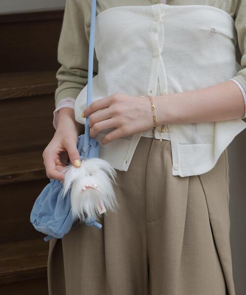 SMELLY(スメリー)の「『WEB/一部店舗限定』NEONMOON Baby Dusty(キーホルダー・レディース・ホワイト・-)」の2枚目の写真
