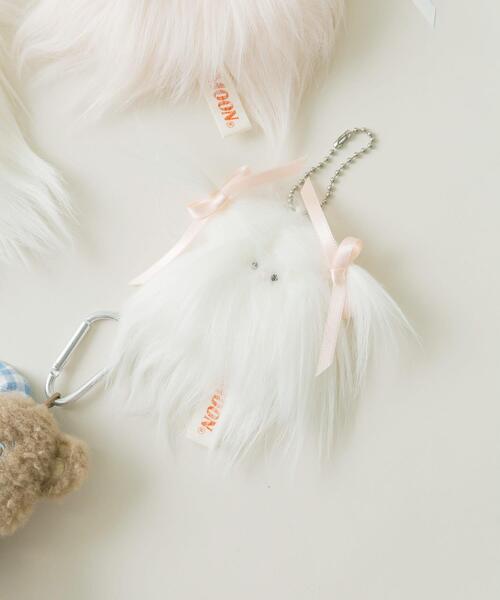 SMELLY(スメリー)の「『WEB/一部店舗限定』NEONMOON Baby Dusty(キーホルダー・レディース・ホワイト・-)」の3枚目の写真