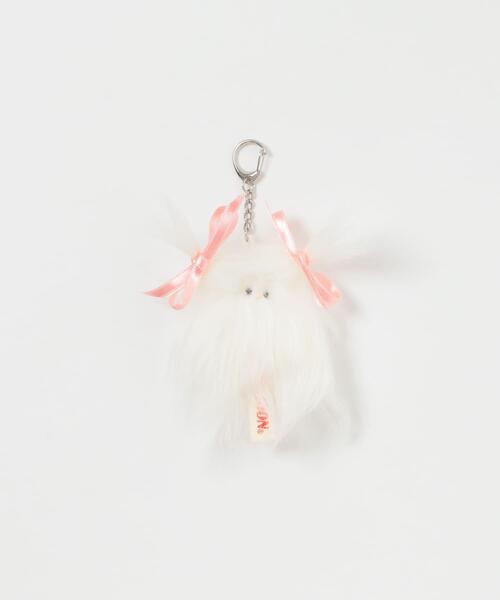 SMELLY(スメリー)の「『WEB/一部店舗限定』NEONMOON Baby Dusty(キーホルダー・レディース・ホワイト・-)」の4枚目の写真