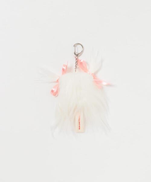 SMELLY(スメリー)の「『WEB/一部店舗限定』NEONMOON Baby Dusty(キーホルダー・レディース・ホワイト・-)」の5枚目の写真