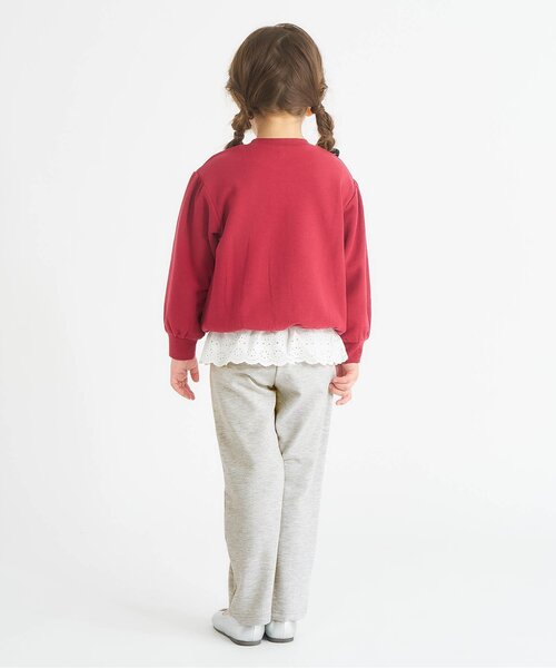 apres les cours（アプレレクール）の「【WEB限定】ペプラムレース/7days Style pants（その他パンツ・キッズ・サックスブルー/グレー/チェック・130/120/110/100/90/80）」の7枚目の写真