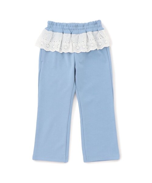 apres les cours（アプレレクール）の「【WEB限定】ペプラムレース/7days Style pants（その他パンツ・キッズ・サックスブルー/グレー/チェック・130/120/110/100/90/80）」の12枚目の写真