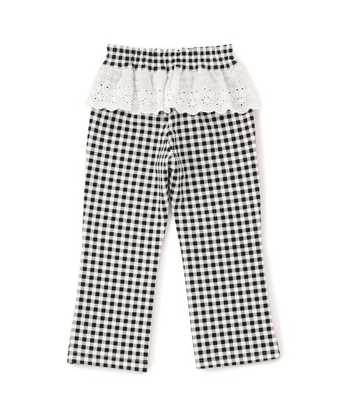 apres les cours（アプレレクール）の「【WEB限定】ペプラムレース/7days Style pants（その他パンツ・キッズ・サックスブルー/グレー/チェック・130/120/110/100/90/80）」の13枚目の写真