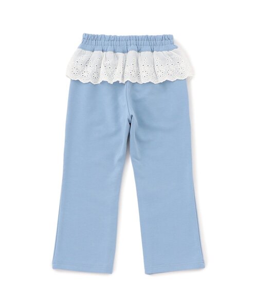 apres les cours（アプレレクール）の「【WEB限定】ペプラムレース/7days Style pants（その他パンツ・キッズ・サックスブルー/グレー/チェック・130/120/110/100/90/80）」の15枚目の写真