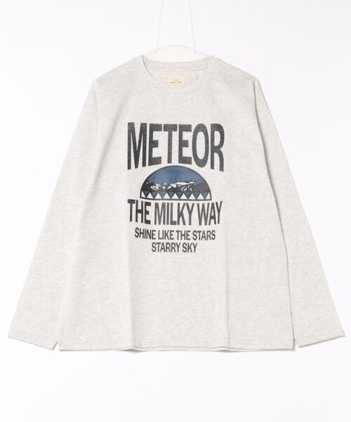 CORISCO（コリスコ）の「METEORカレッジロンTEE(M1)（Tシャツ/カットソー・メンズ・ブラック/チャコールグレー/ホワイト/オートミール・MEDIUM/LARGE/X-LARGE）」の10枚目の写真