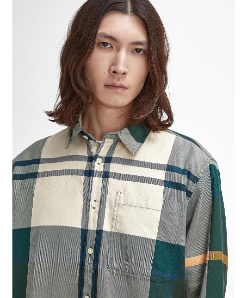 Renford タータン チェック シャツ（オーバーサイズフィット）（シャツ