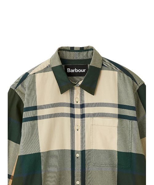 Barbour(バブアー)の「Renford タータン チェック シャツ(オーバーサイズフィット)(シャツ/ブラウス・メンズ・オリーブ/グリーン/レッド/ベージュ・34/36/38/40)」の15枚目の写真