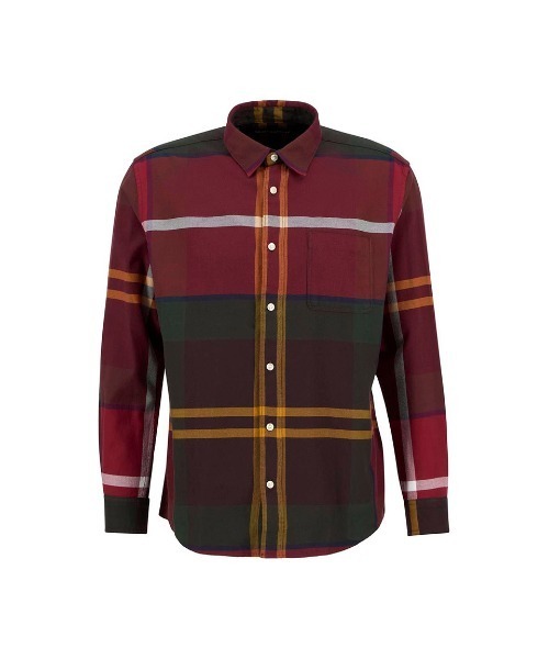 Barbour(バブアー)の「Renford タータン チェック シャツ(オーバーサイズフィット)(シャツ/ブラウス・メンズ・オリーブ/グリーン/レッド/ベージュ・34/36/38/40)」の17枚目の写真