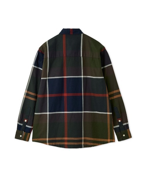 Barbour(バブアー)の「Renford タータン チェック シャツ(オーバーサイズフィット)(シャツ/ブラウス・メンズ・オリーブ/グリーン/レッド/ベージュ・34/36/38/40)」の20枚目の写真