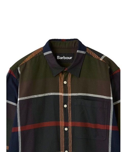 Barbour(バブアー)の「Renford タータン チェック シャツ(オーバーサイズフィット)(シャツ/ブラウス・メンズ・オリーブ/グリーン/レッド/ベージュ・34/36/38/40)」の21枚目の写真