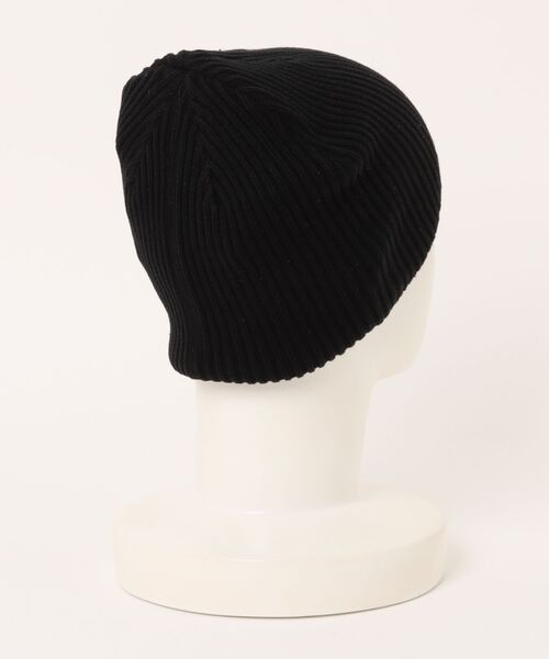 Honeys（ハニーズ）の「ニットビーニー（ニットキャップ/ビーニー・レディース・スミクロ/ブルー/ブラック・FREE）」の21枚目の写真