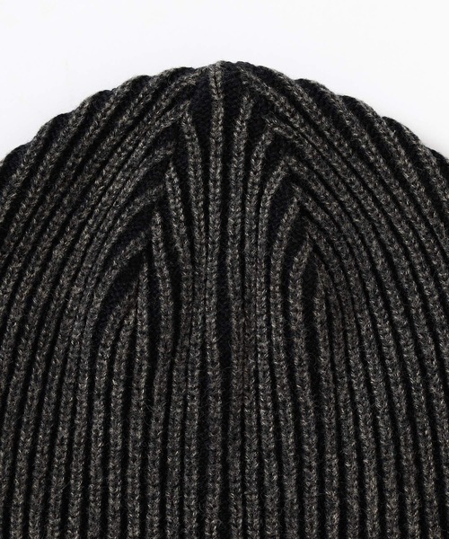 Honeys（ハニーズ）の「ニットビーニー（ニットキャップ/ビーニー・レディース・スミクロ/ブルー/ブラック・FREE）」の18枚目の写真