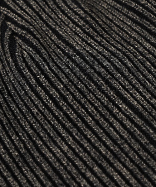 Honeys（ハニーズ）の「ニットビーニー（ニットキャップ/ビーニー・レディース・スミクロ/ブルー/ブラック・FREE）」の19枚目の写真