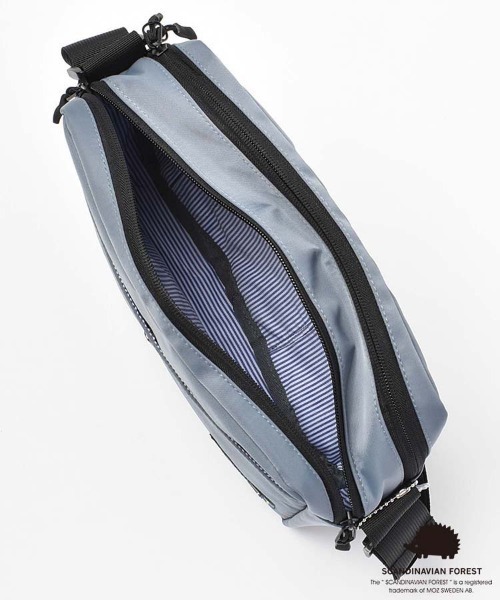 SCANDINAVIAN FOREST（スカンジナビアン・フォレスト）の「スカンジナビアダブルファスナーショルダー（ショルダーバッグ・レディース・ブラック/ピンクベージュ/チャコール・FREE）」の12枚目の写真