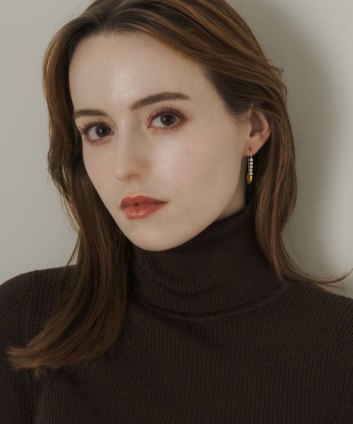 muku(ムク)の「PIERCE/SAFETY PIN×PEARL(ピアス(両耳用)・レディース・ゴールド/シルバー・FREE)」の9枚目の写真