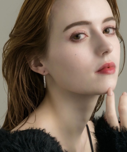 muku(ムク)の「PIERCE/SAFETY PIN×PEARL(ピアス(両耳用)・レディース・ゴールド/シルバー・FREE)」の8枚目の写真