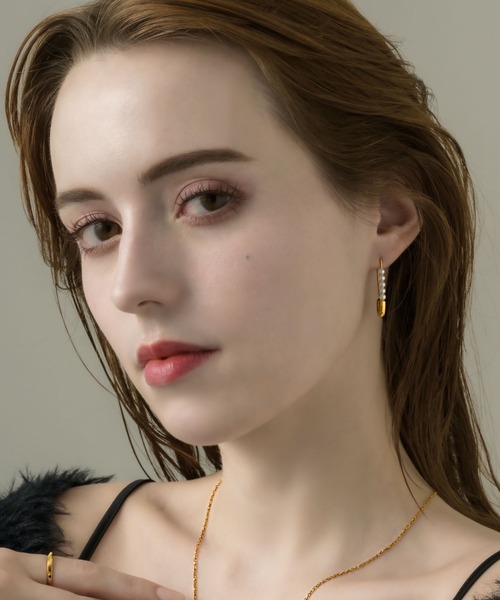 muku(ムク)の「PIERCE/SAFETY PIN×PEARL(ピアス(両耳用)・レディース・ゴールド/シルバー・FREE)」の13枚目の写真