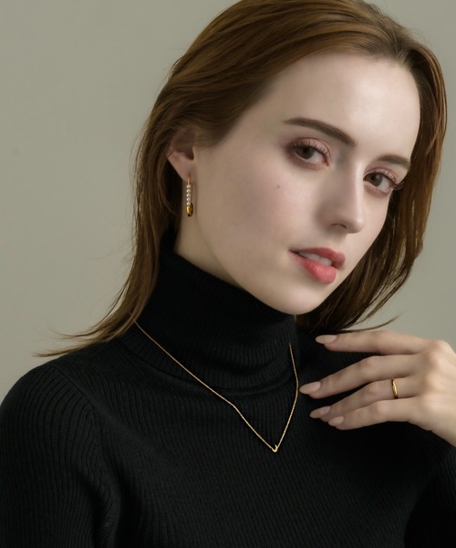 muku(ムク)の「PIERCE/SAFETY PIN×PEARL(ピアス(両耳用)・レディース・ゴールド/シルバー・FREE)」の19枚目の写真