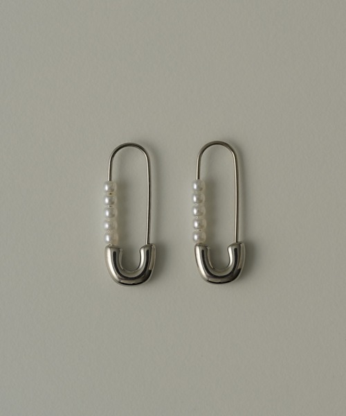 muku(ムク)の「PIERCE/SAFETY PIN×PEARL(ピアス(両耳用)・レディース・ゴールド/シルバー・FREE)」の20枚目の写真