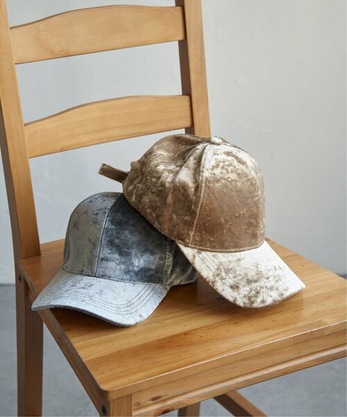 VENCEEXCHANGE(ヴァンスエクスチェンジ)の「ベロアキャップ(キャップ・レディース・グレー/ベージュ/ブラック・FREE)」の3枚目の写真