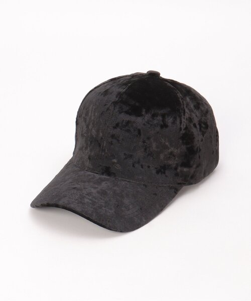 VENCEEXCHANGE(ヴァンスエクスチェンジ)の「ベロアキャップ(キャップ・レディース・グレー/ベージュ/ブラック・FREE)」の4枚目の写真