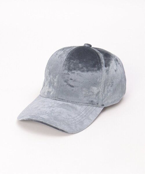 VENCEEXCHANGE(ヴァンスエクスチェンジ)の「ベロアキャップ(キャップ・レディース・グレー/ベージュ/ブラック・FREE)」の8枚目の写真