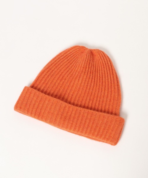 niko and...(ニコアンド)の「【NATOKii(ネイトゥーキー)】切り替えアゼニットキャップ(ニットキャップ/ビーニー・メンズ・ネイビー/グリーン/オレンジ・FREE)」の7枚目の写真