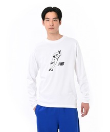 大谷翔平 グラフィックロングスリーブTシャツ Always on Logo